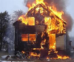 Incendio casa