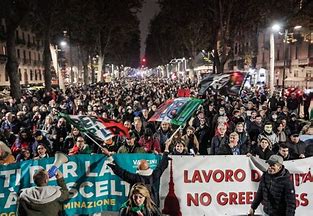 manifestazione no vax