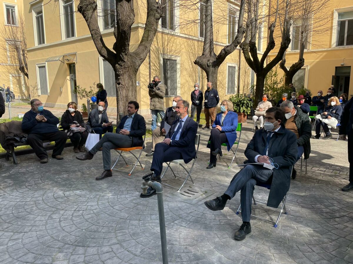 D'Amato e Veloccia visitano il centro ANTEA