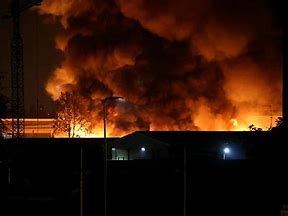 Incendio capannone