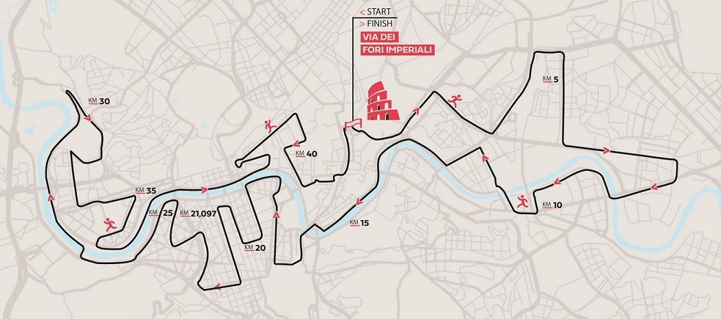 Domani l'Acea Run Rome The Marathon