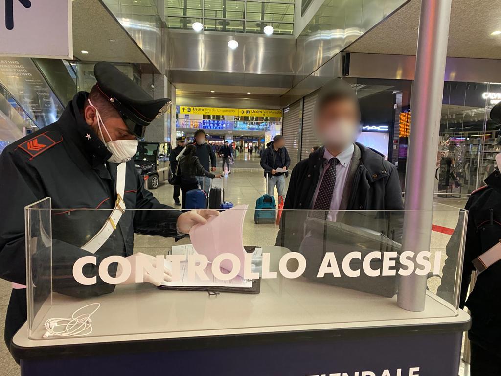 Stazione Termini sotto la lente dei Carabinieri