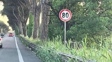 Limite a 80km l'ora colombo