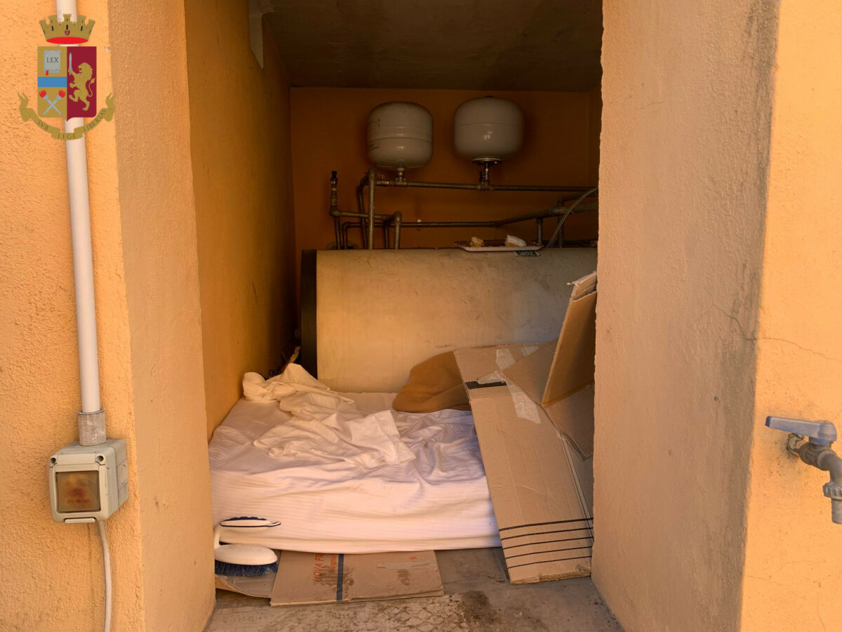 Dormitorio illegale scovato a San Lorenzo