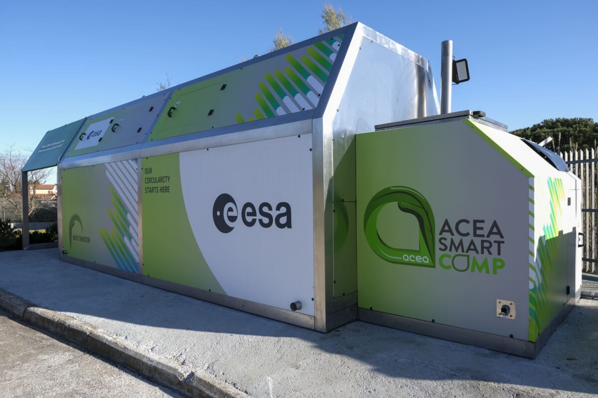 Centro ESA-ESRIN isola di sostenibilità con ACEA