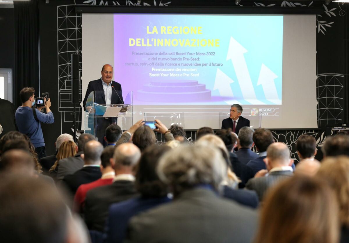 La Regione Lazio ha premiato i vincitori di Pre-Seed e Boost your ideas