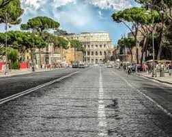 Strade chiuse a Roma