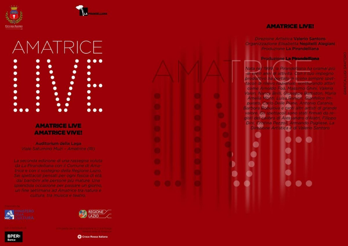 Manca solo Mozart il 7 maggio ad Amatrice Live