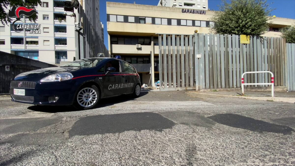 Tor Bella Monaca per un blitz antidroga dei Carabinieri