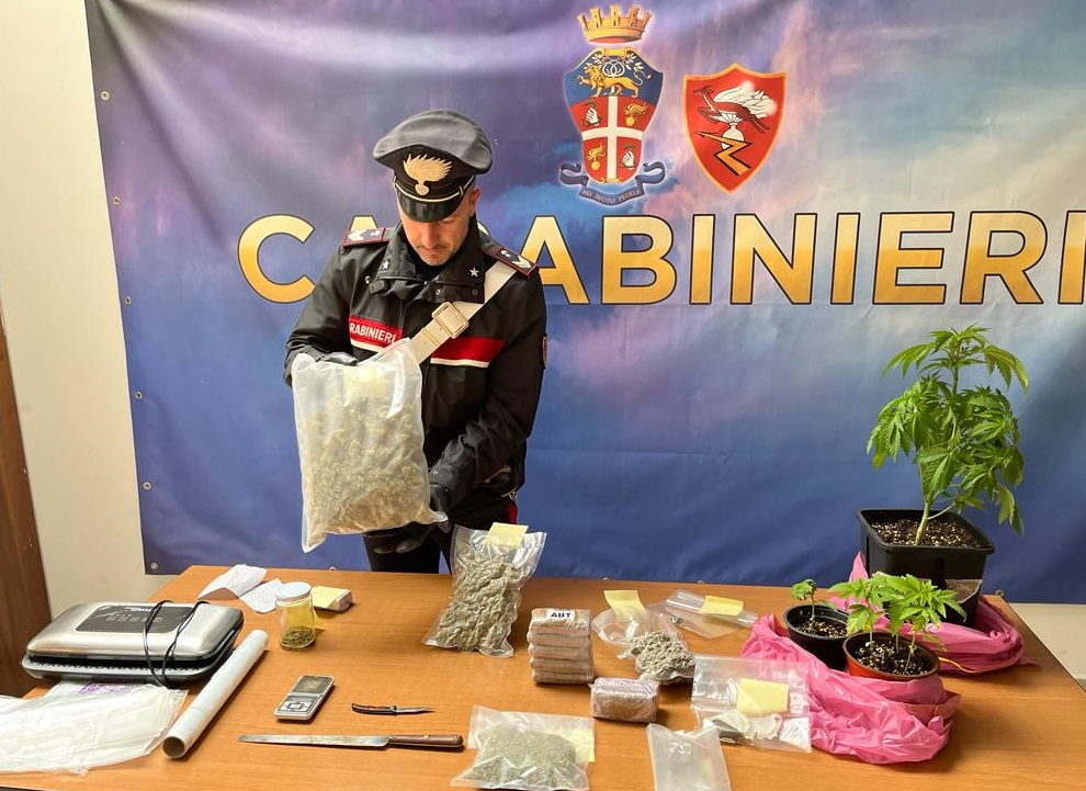 Sei arresti dai blitz antidroga dei Carabinieri