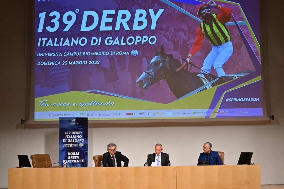 Derby Day domenica prossima a Capannelle