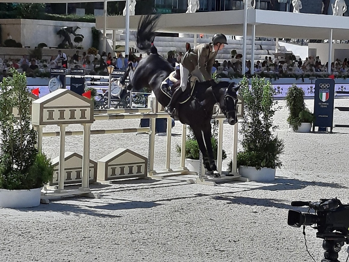 Piazza di Siena pronta per lo CSIO Master D'Inzeo