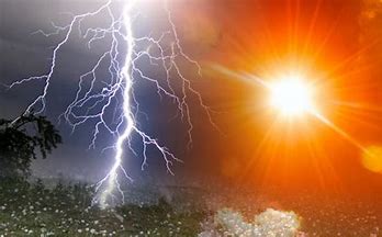 Temporali e sole al Sud