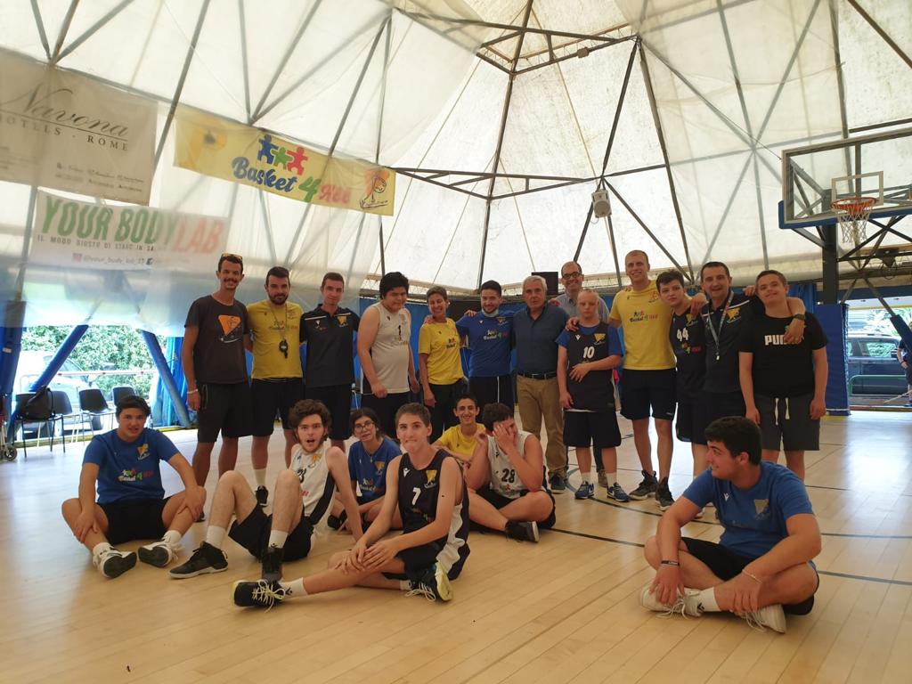 Ultimo allenamento della stagione di Basket4All