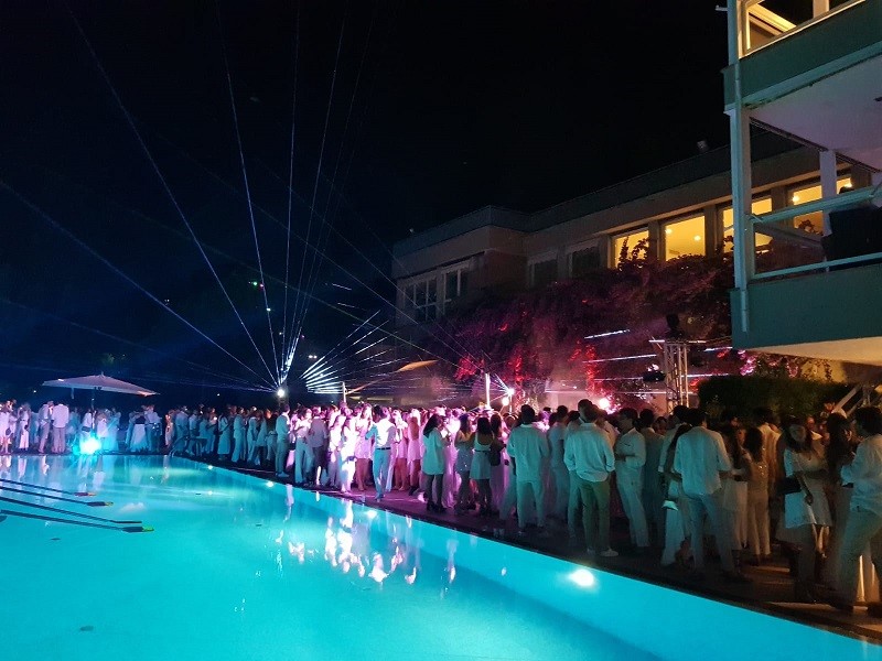 Lo storico White Party al Circolo Canottieri Roma