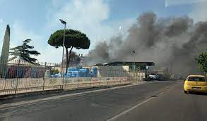 Spaventoso Incendio Tivoli