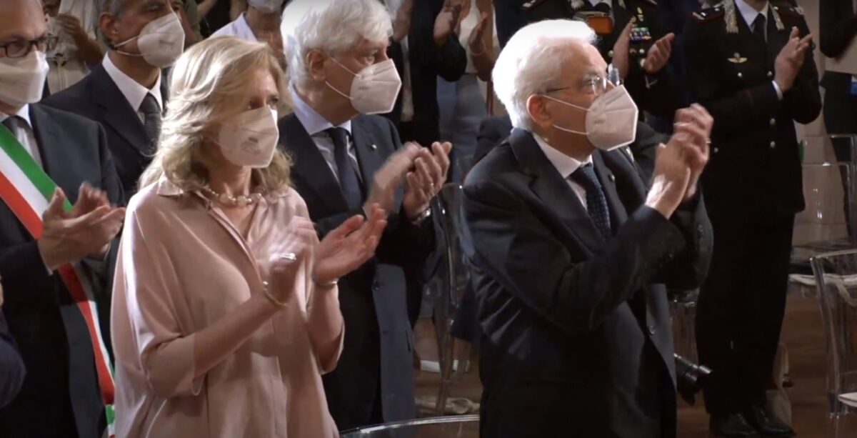 Inaugurazione dell’intervento di restauro delle Corsie Sistine