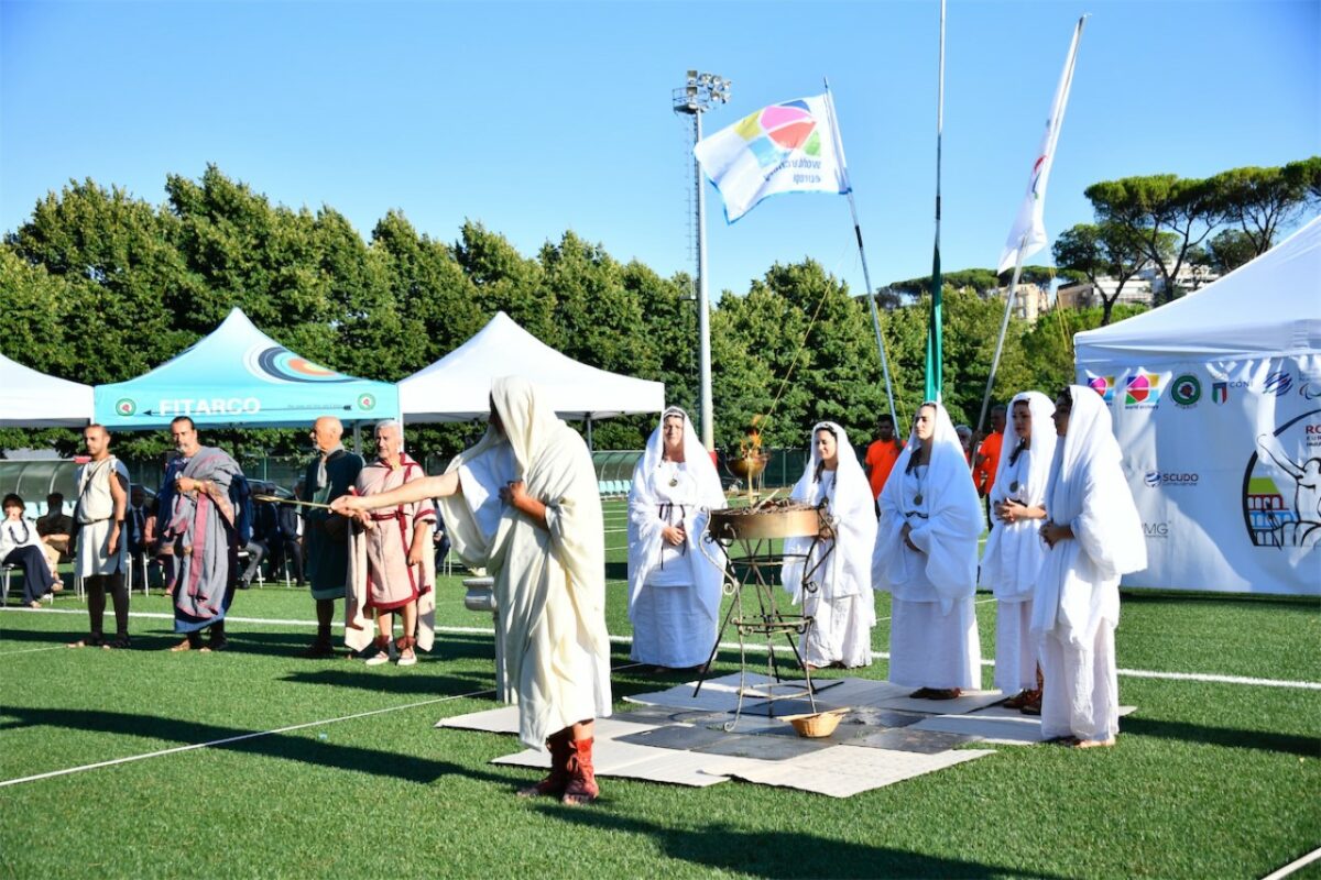 Campionato europeo paralimpico di tiro con l'arco allo Stadio dei Marmi