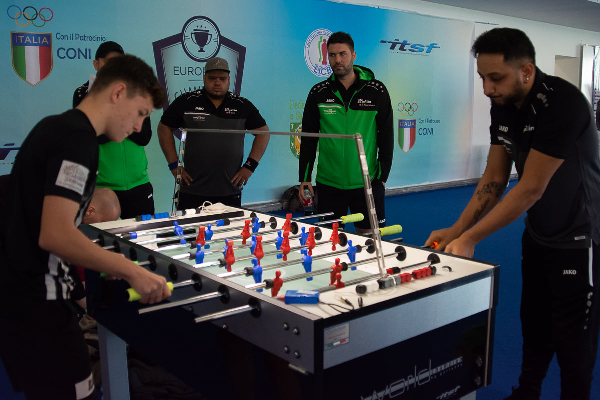 L'European Champions League di calcio balilla nella Capitale