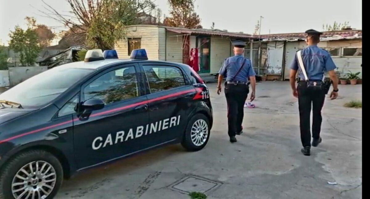 Operazione di controllo straordinario al Campo Nomadi di via Salone
