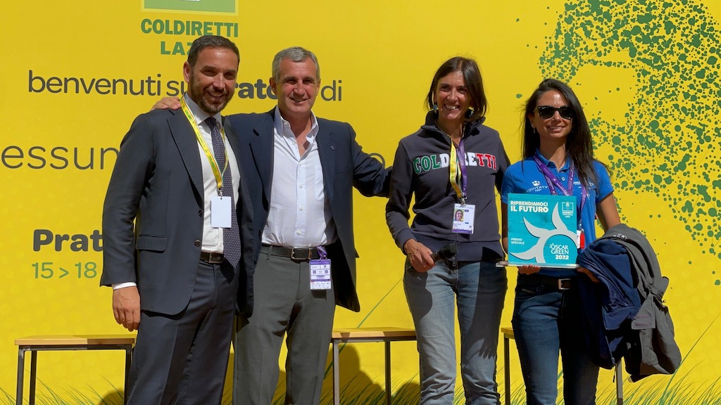 Vince la sostenibilità agli Oscar Green 2022 di Coldiretti
