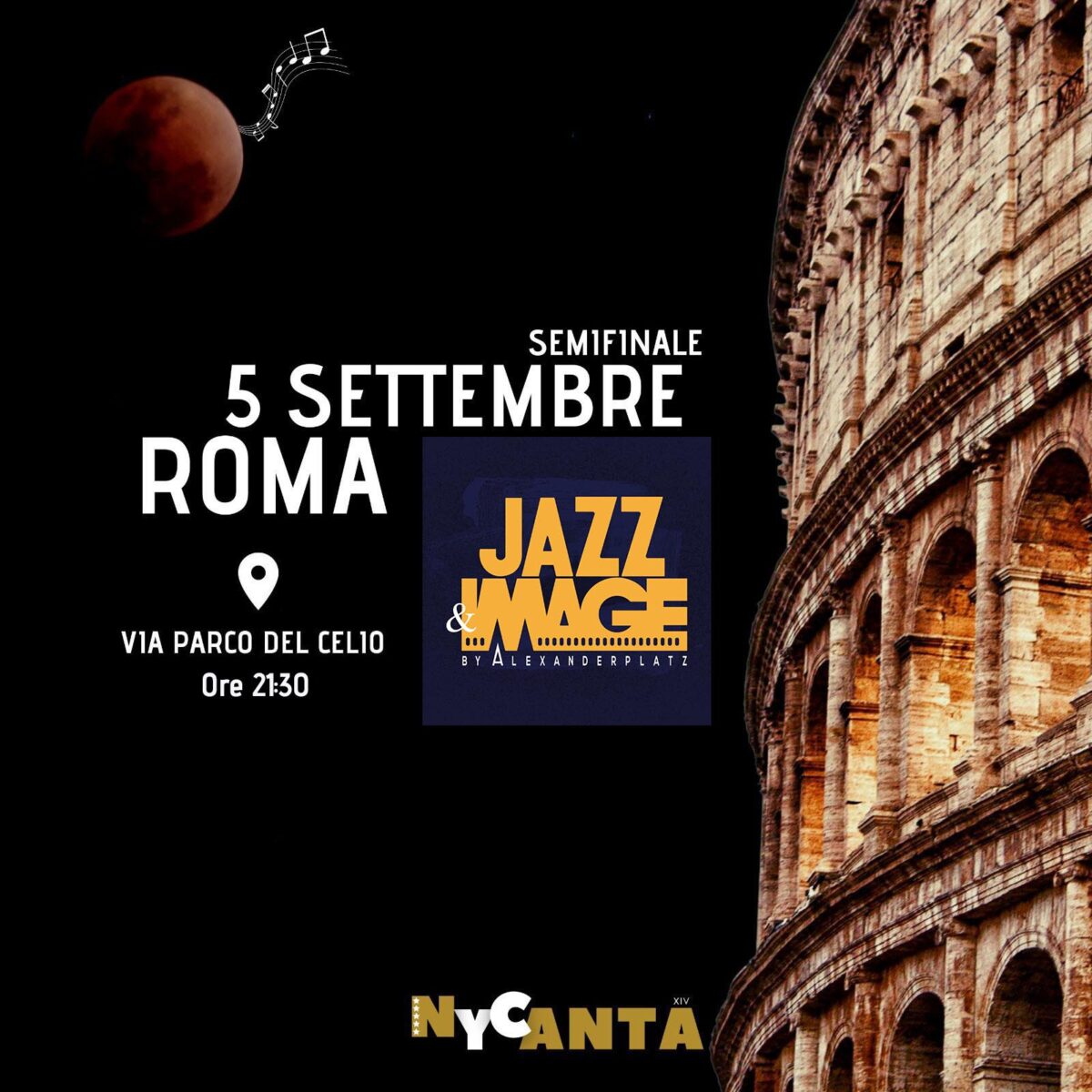 Semifinali del NYCanta il 5 settembre a Roma