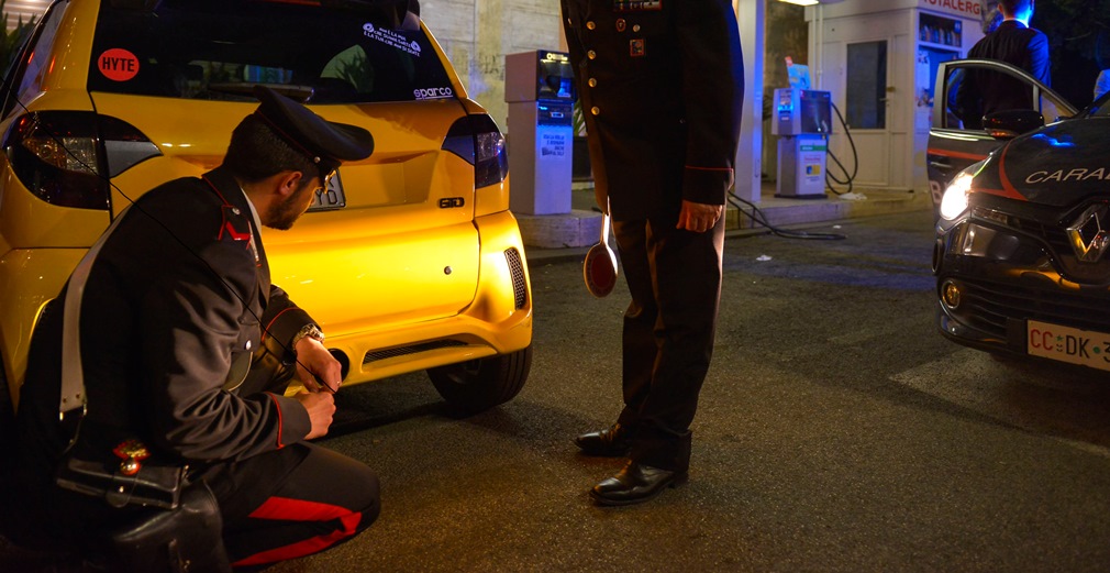 Mala movida a Piazza Bologna con i controlli dei Carabinieri