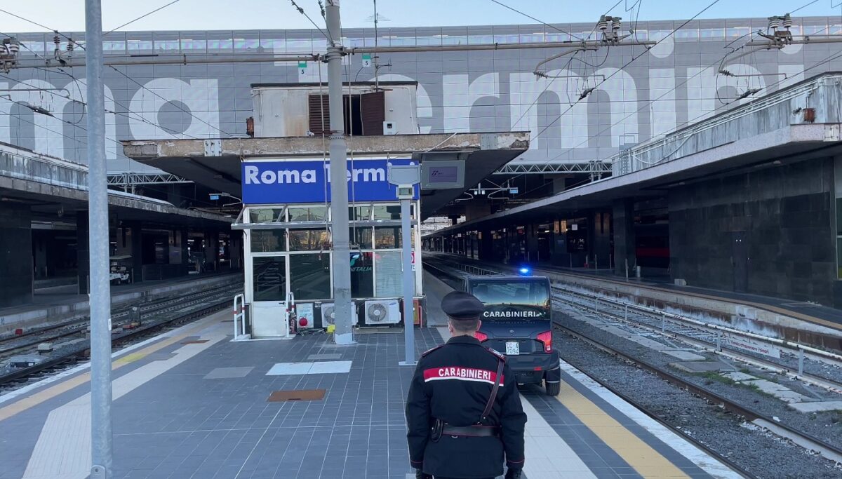 Stazione Termini sotto la lente dei Carabinieri