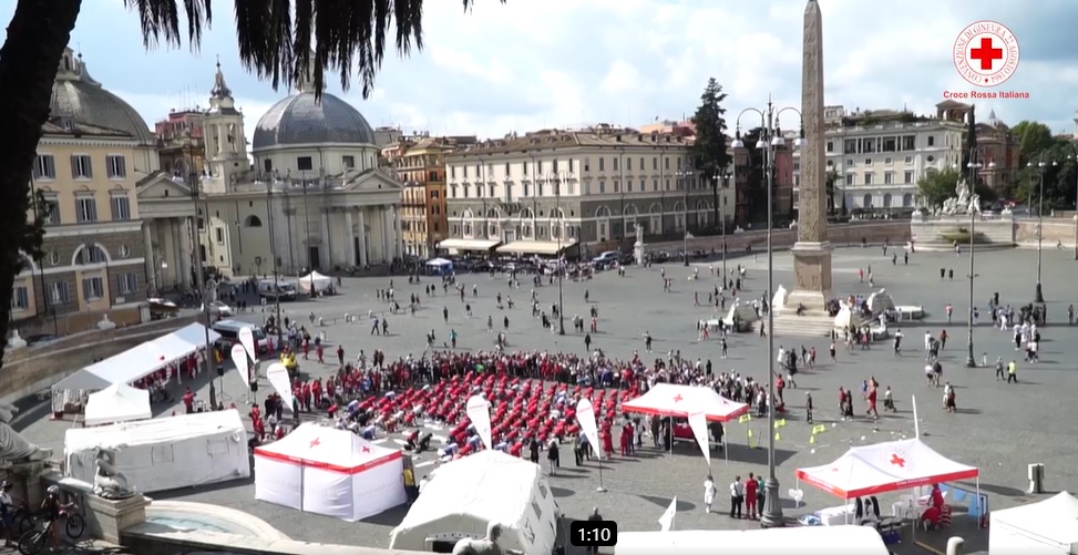 CRI Salus Day a Piazza del Popolo, sabato 22