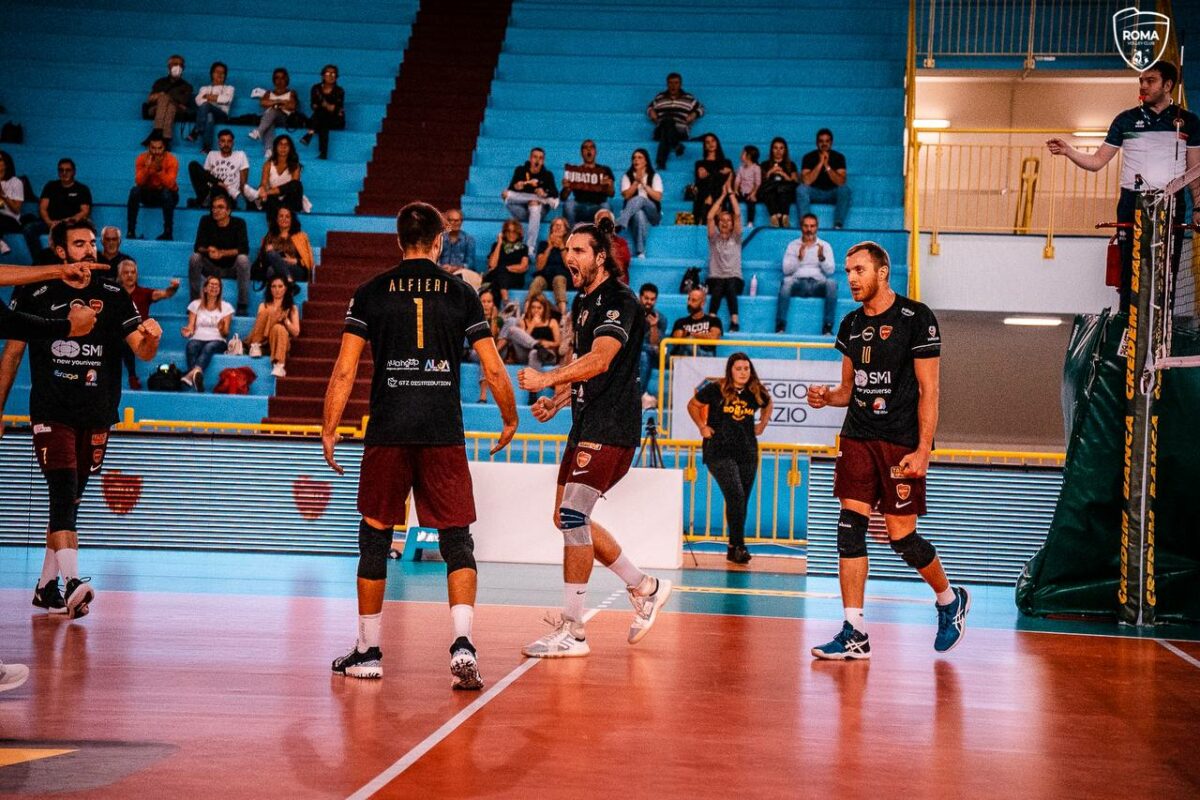 Smi Roma Volley KO dopo quattro vittorie consecutive