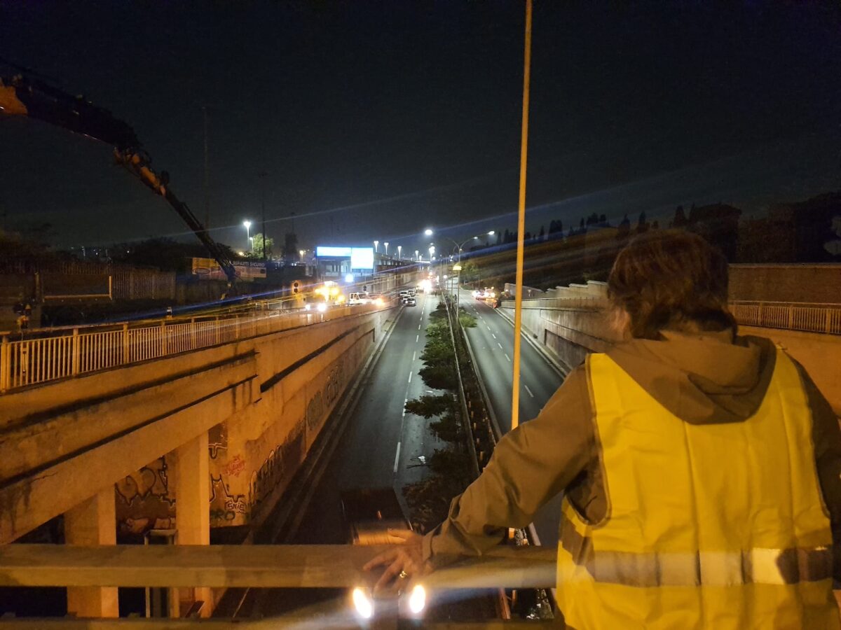 Operazione decoro sulla Tangenziale Est conclusa