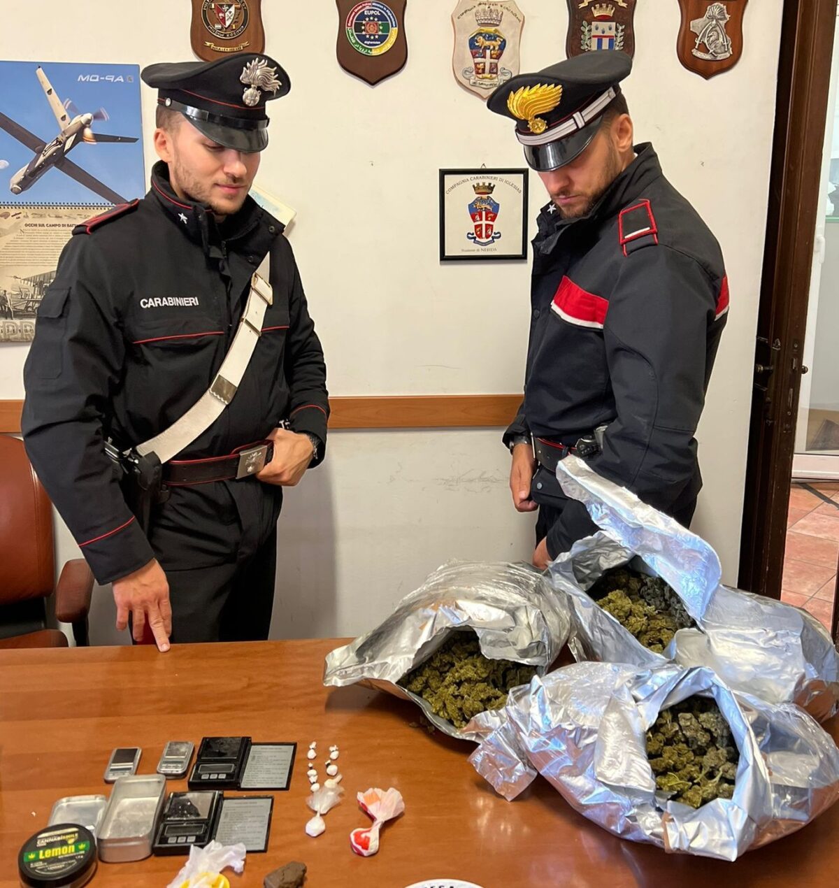 Prosegue senza sosta l’attività antidroga dei Carabinieri