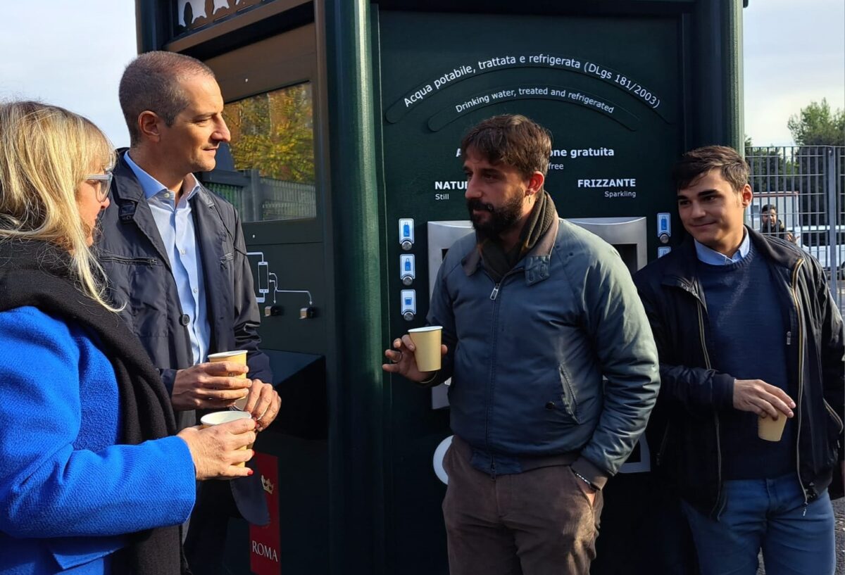 Casa dell'acqua Acea inaugurata a Garbatella
