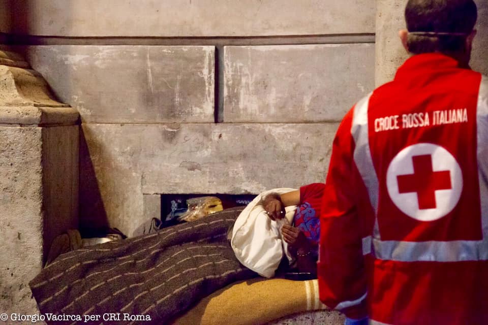 Raccolta coperte della Croce Rossa, sabato 12 novembre