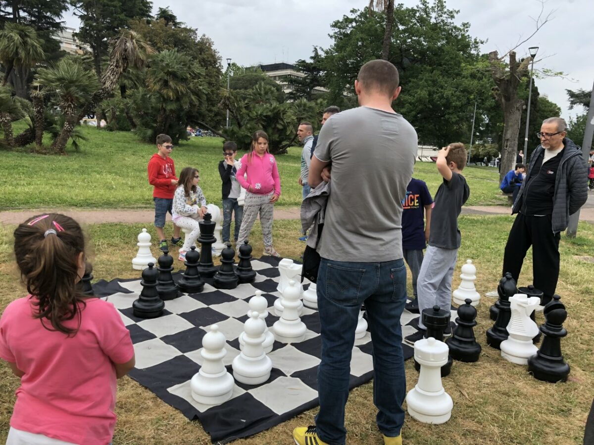 Il Festival dei giochi di strada a Villa Ada