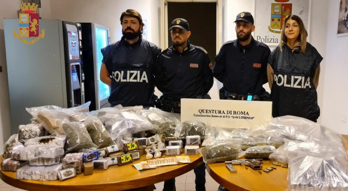 Spacciatore arrestato in zona Casilino