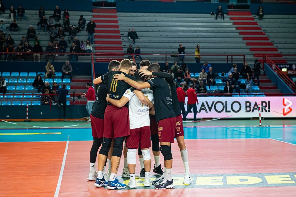Remuntada della Smi Roma Volley a Bari