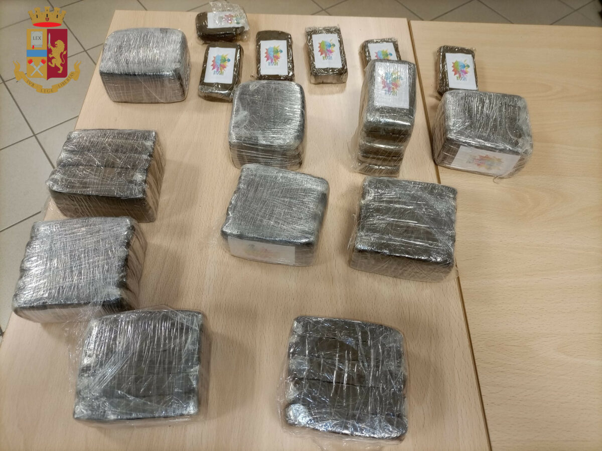 Ventenne con 6 Kg di hashish in casa arrestata a Colleferro