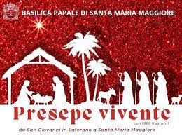 Presepe vivente il 17 a Roma