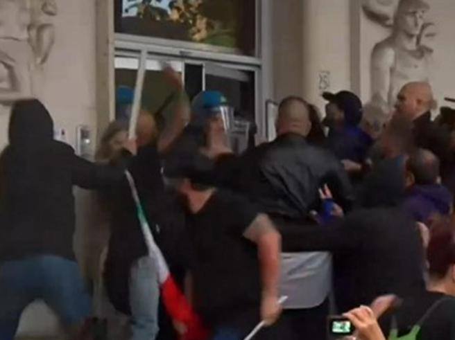 Assalto alla CGIL condannati
