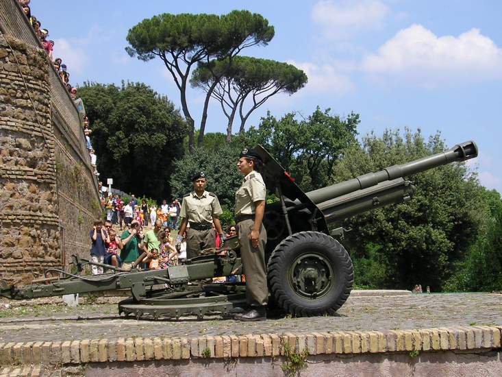 Colpo di cannone Gianicolo