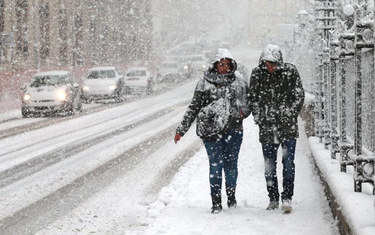 Freddo polare in tutta Italia