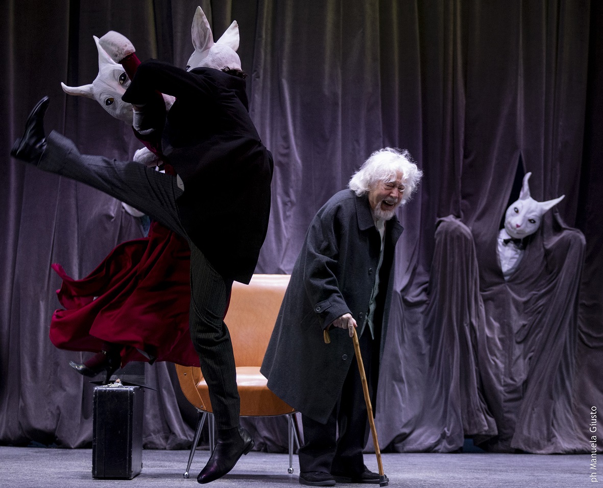 Glauco Mauri e Roberto Sturno al Teatro Argentina