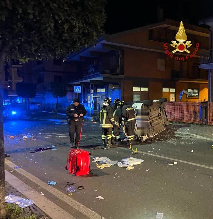 Incidente mortale alle porte di Roma