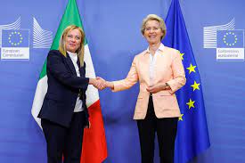 Meloni incontra Ursula