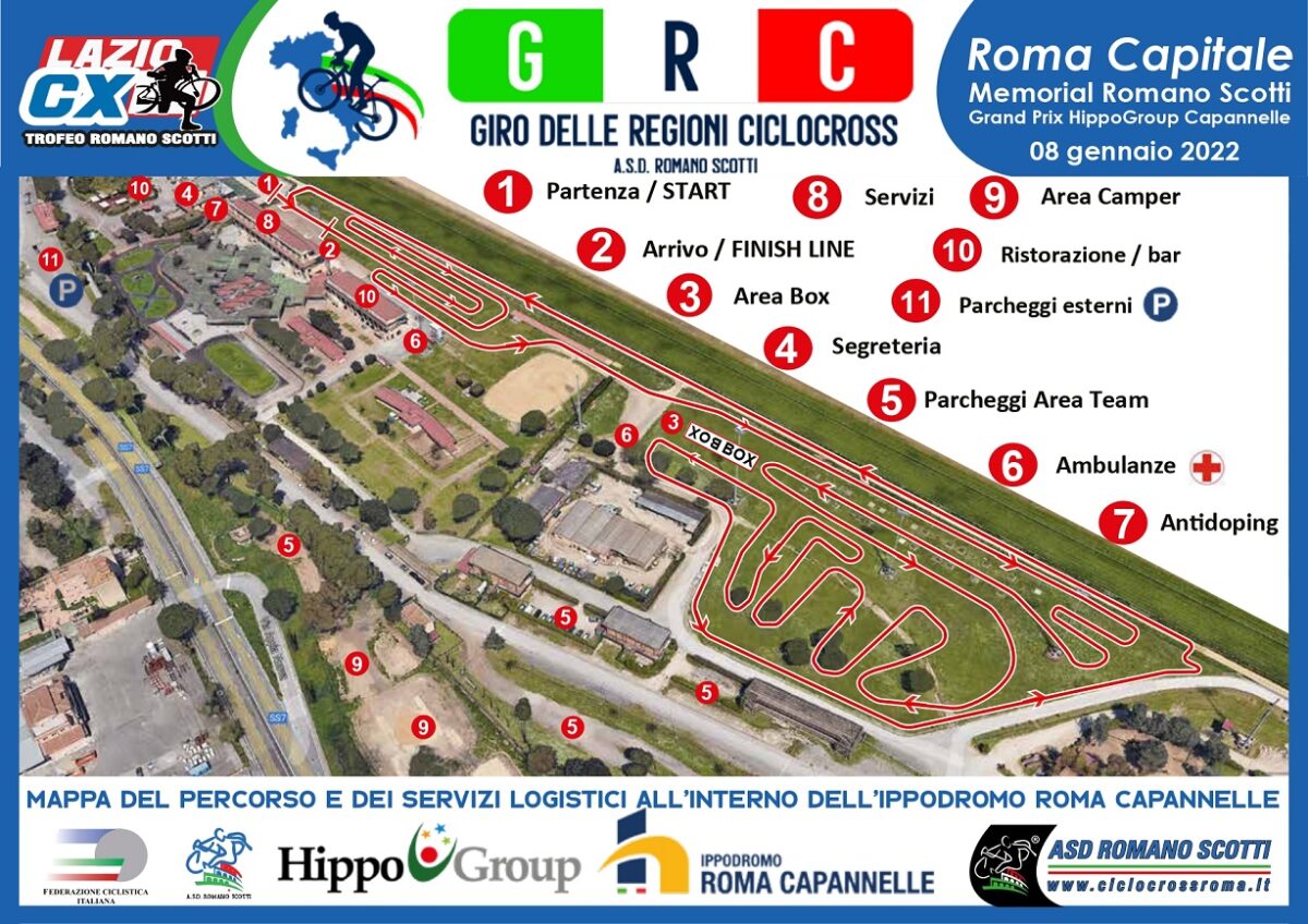 Il Memorial Romano Scotti di ciclocross torna a Capannelle