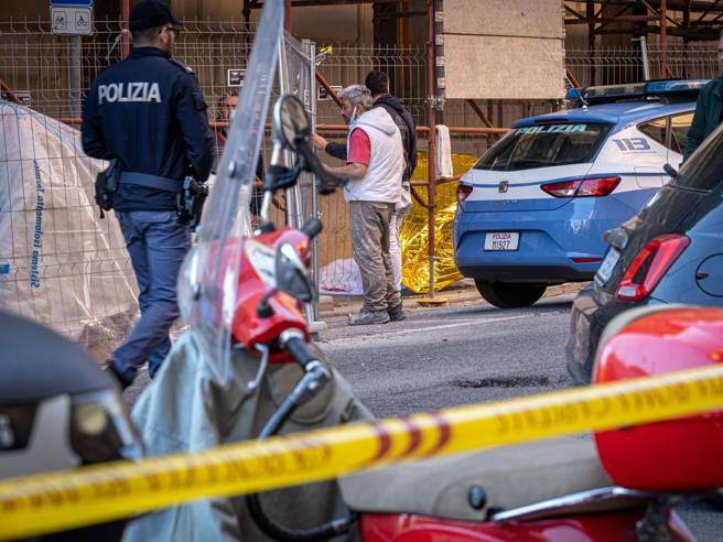 Operaio cade da impalcatura