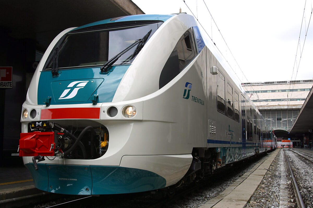 IL treno investe una persona