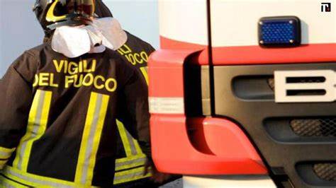 Incendio a Castel Romano