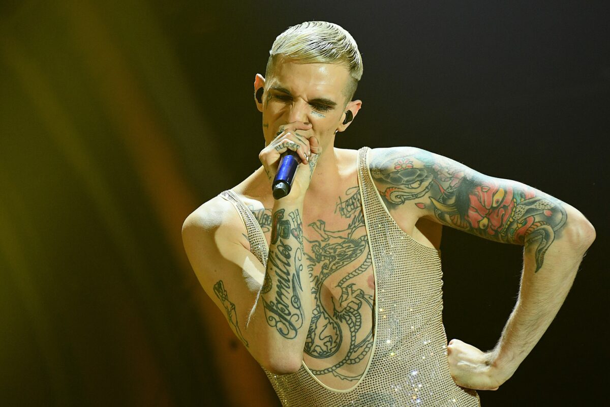 Achille Lauro in concerto